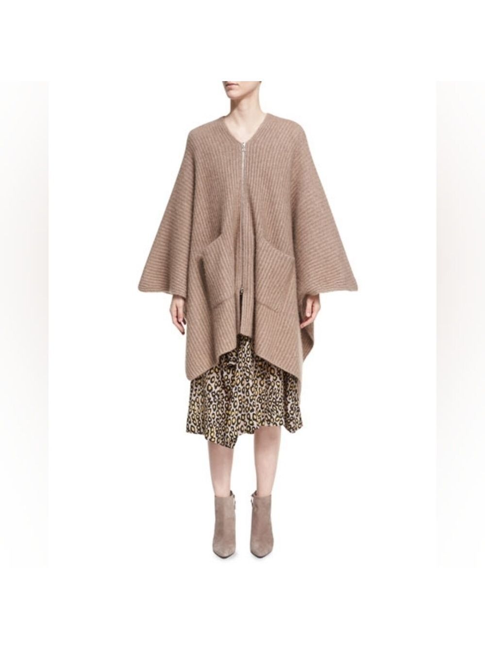 Derek Lam cashmere blend poncho size M in EUC